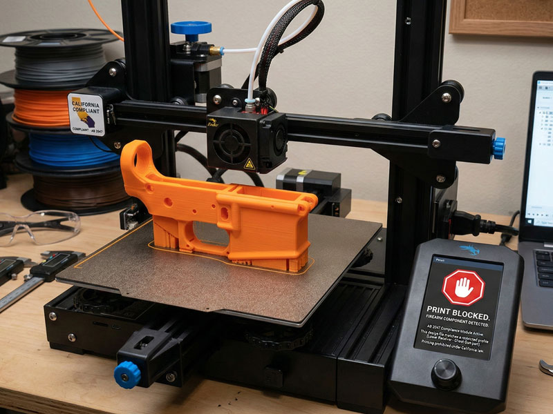Can 3D Printers Be Taught to Say No to Guns?